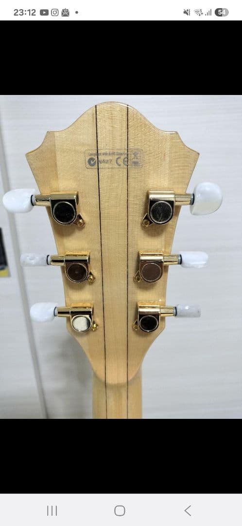 ナチュラル セミアコ アイバニーズ アイバニーズ