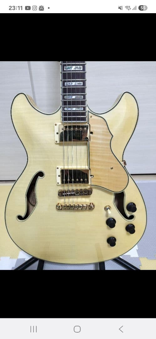 ナチュラル セミアコ アイバニーズ アイバニーズ