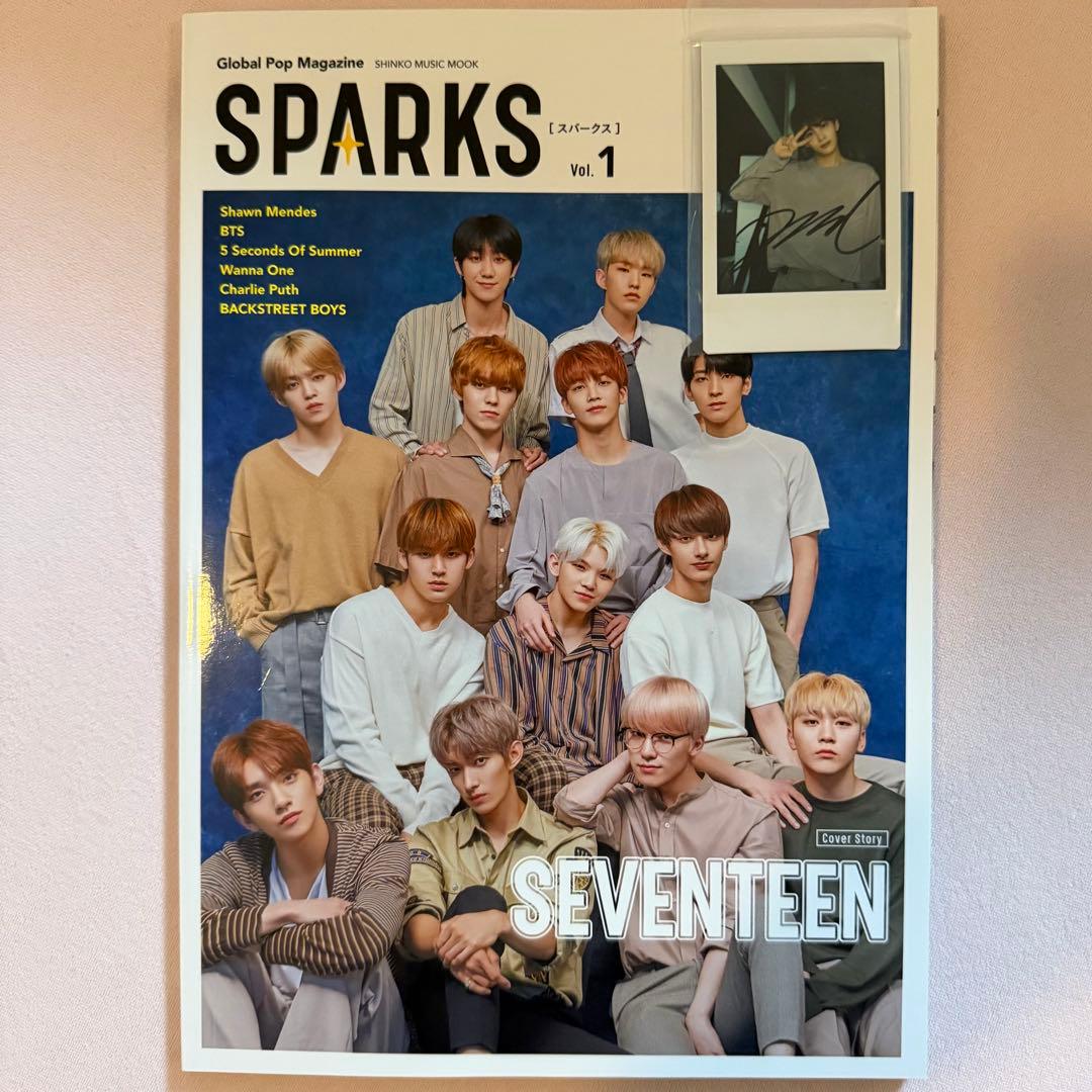 SEVENTEEN SPARKS vol.1 直筆サイン チェキ