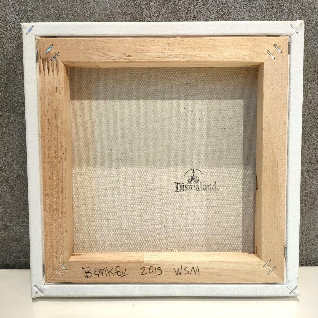 ★ 激レア！　ディズマランド　banksy　バンクシー　木枠 ステンシル