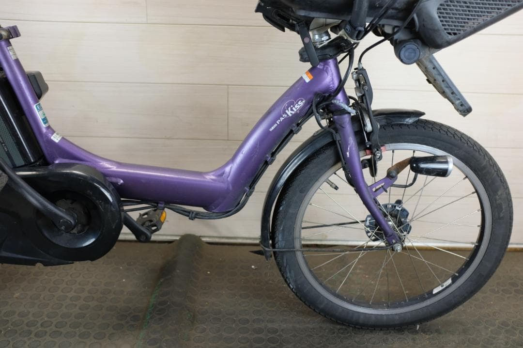 疲*！様 新基準ヤマハPAS　KISS　20インチ　3段　8.7Ah充電器あり