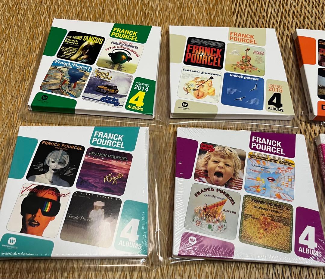 Franck Pourcel 輸入盤 4CD 極美品6枚+新品未開封品3枚セット
