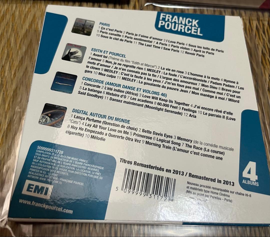 Franck Pourcel 輸入盤 4CD 極美品6枚+新品未開封品3枚セット