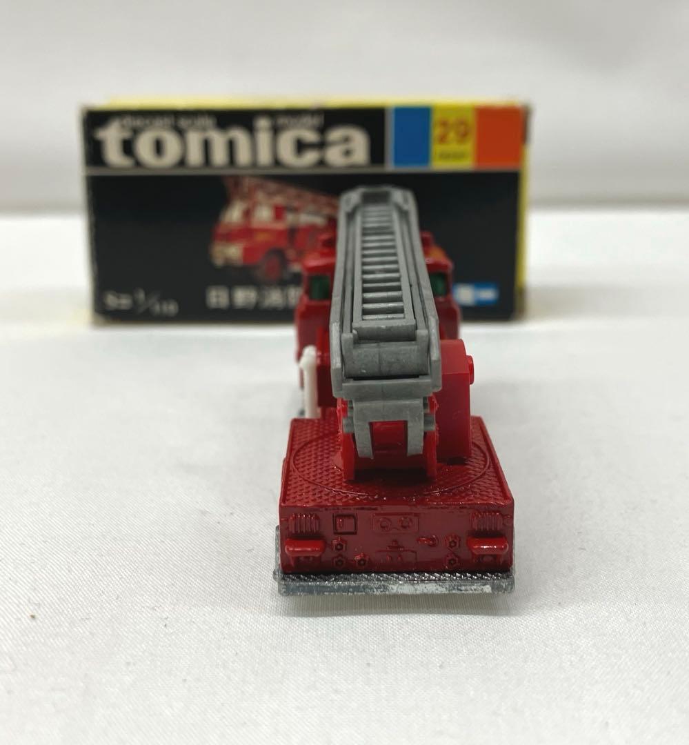 トミカ 日野消防自動車 赤 No.29 黒箱