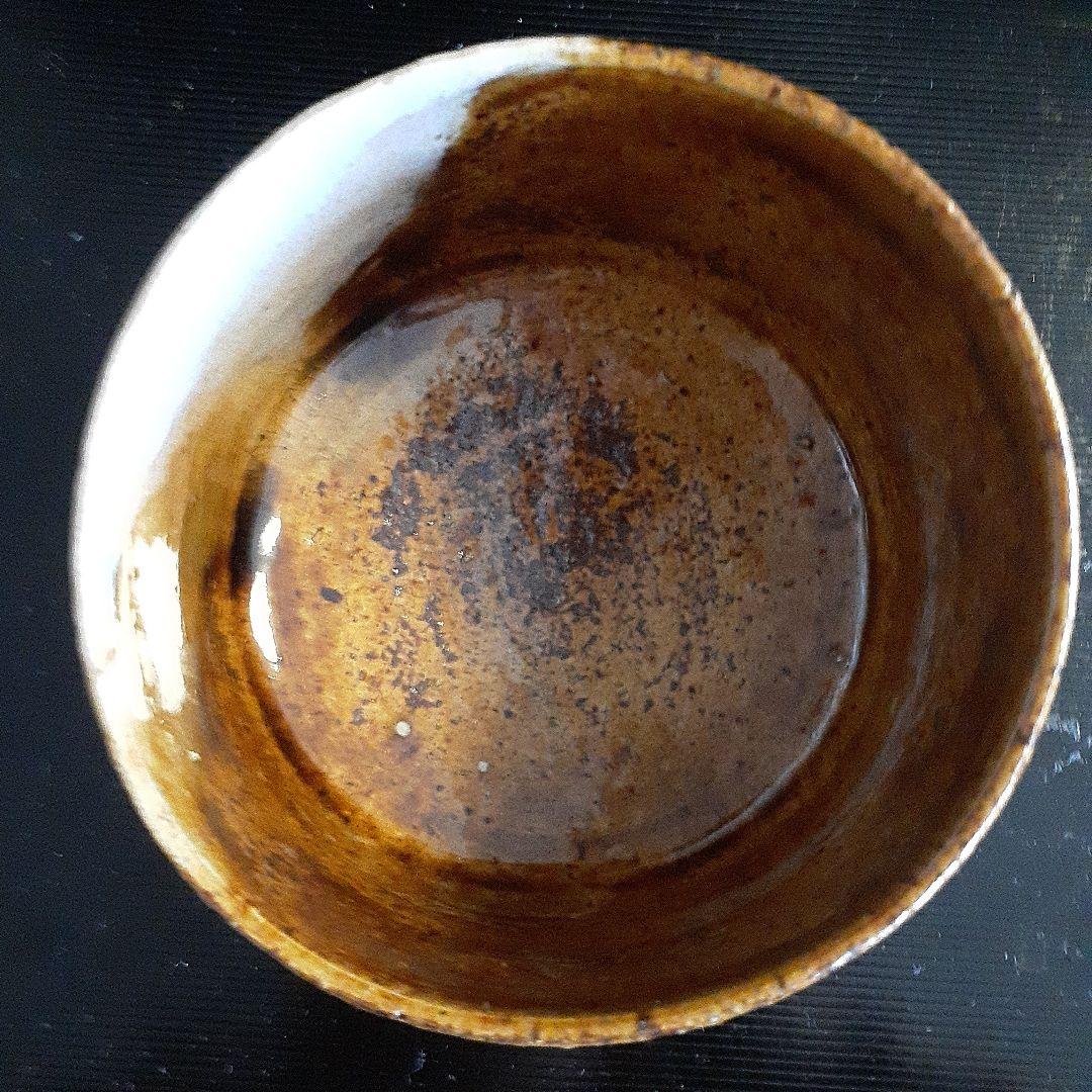 古い唐津筒茶碗