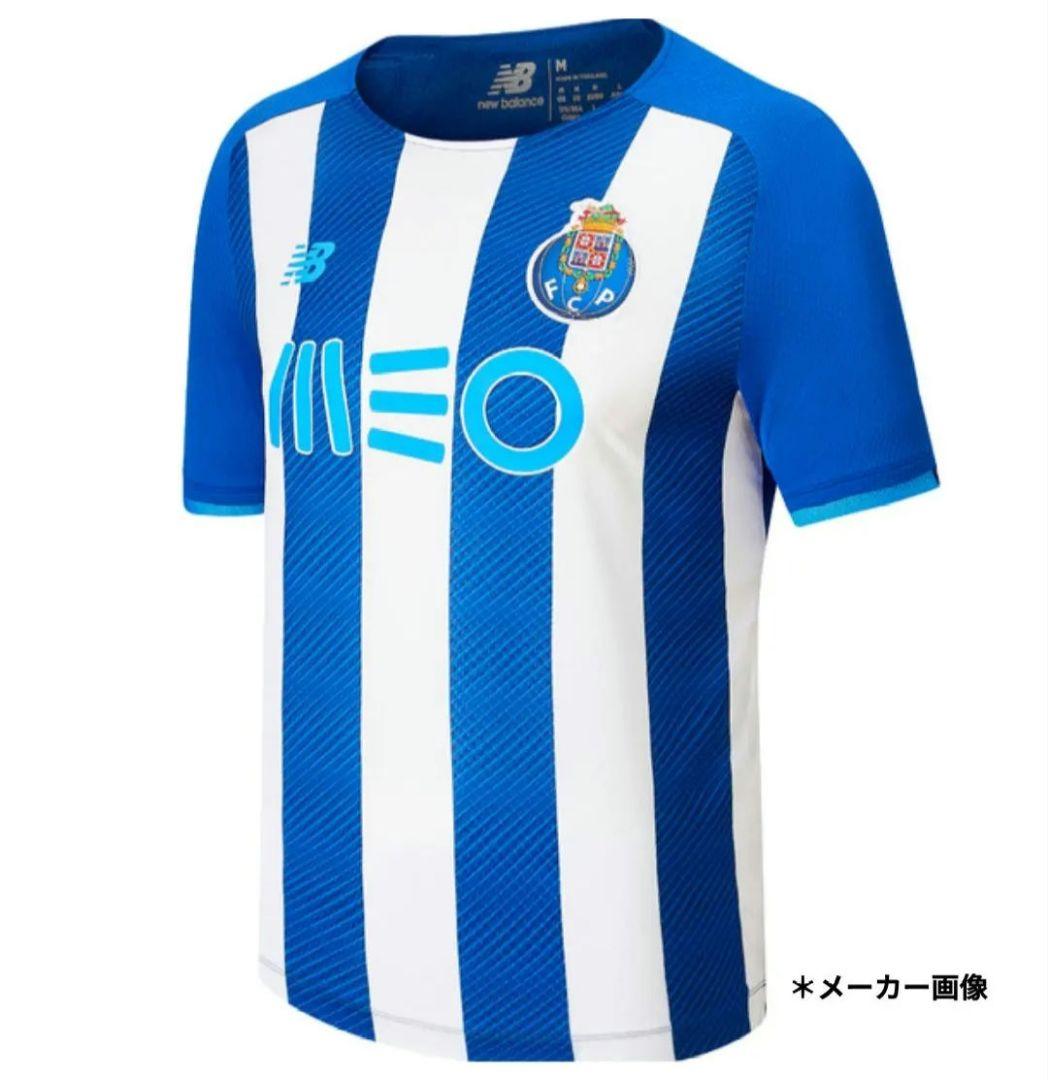新品 FCポルト 21/22 ホームユニフォーム 半袖シャツ ニューバランス М