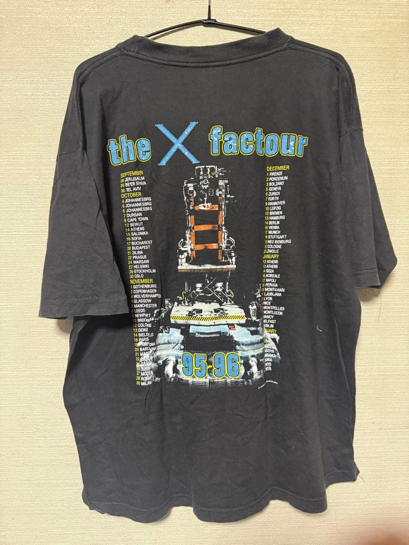 Iron Maiden The X Factor Tour Tシャツ