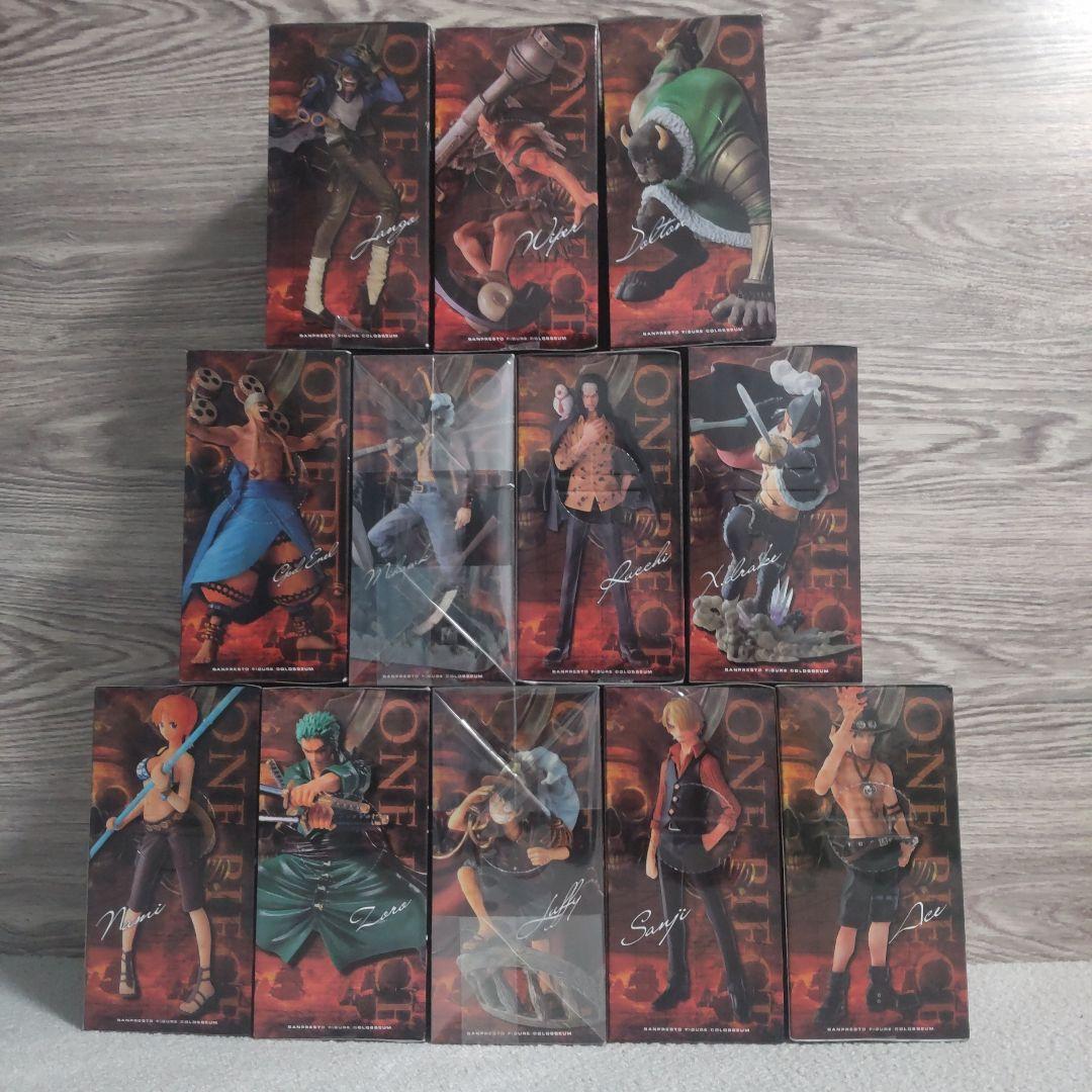 【希少】【レア】ワンピース 造形王頂上決戦フィギュア 12体セット＋おまけ2体