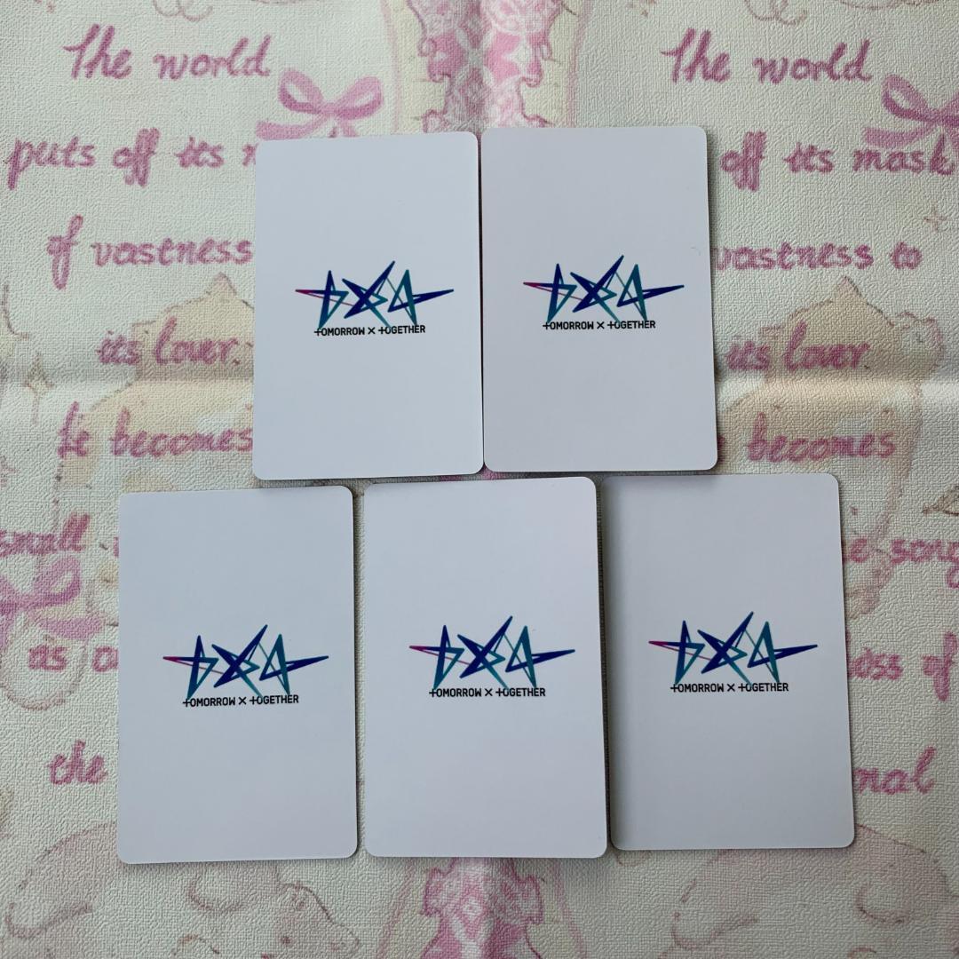 TXT 当選 LINE MUSIC 限定 トレカ 5枚セット