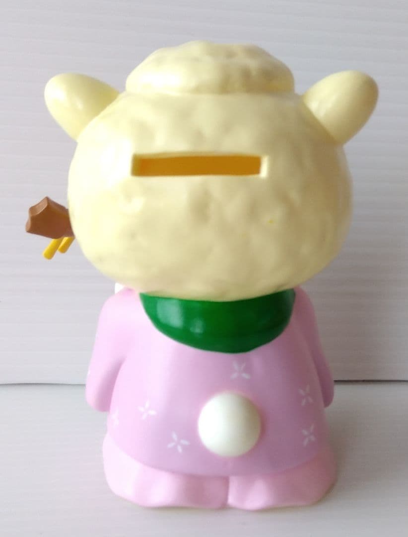ハローキティ 羊 七福神 フィギュア 貯金箱 7体セット
