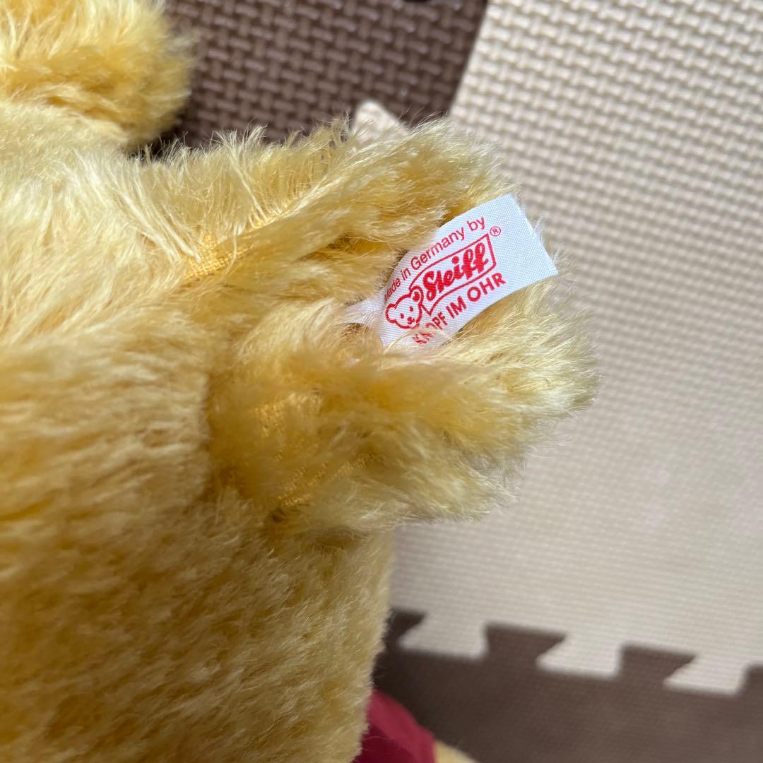 シュタイフ くまのプーさんぬいぐるみ　テディベア　ディズニー　コレクター