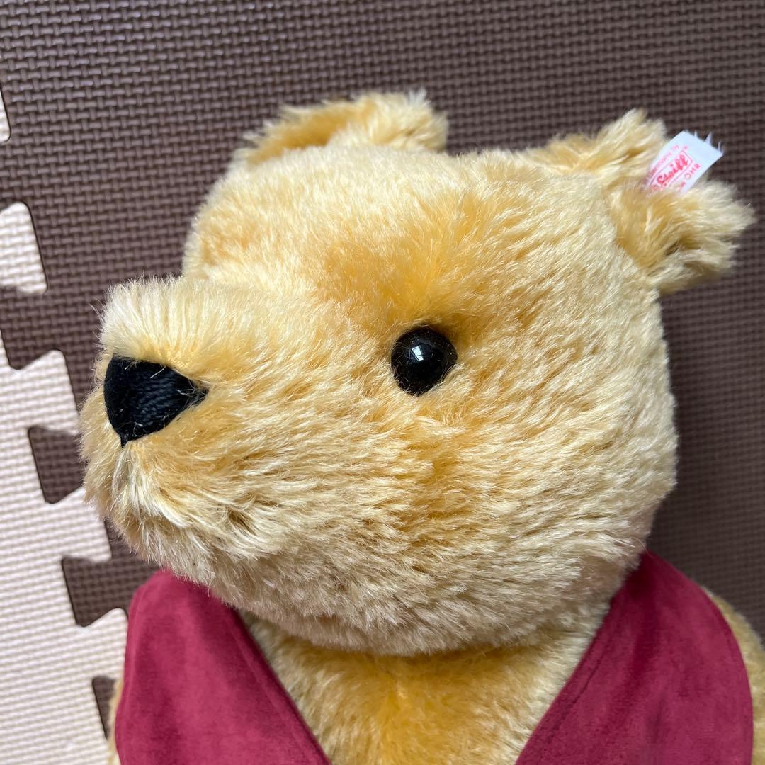 シュタイフ くまのプーさんぬいぐるみ　テディベア　ディズニー　コレクター