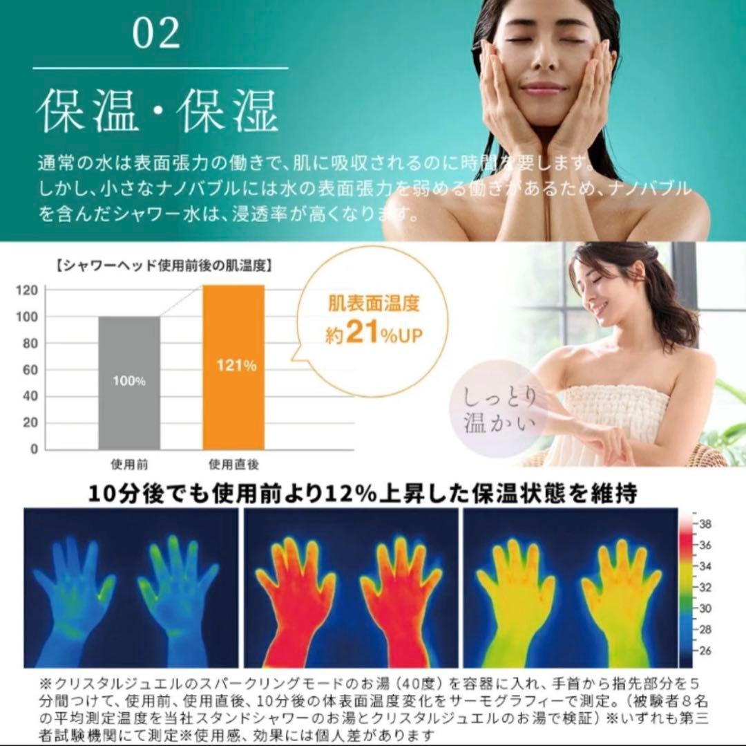 新品　ドクターエア　クリスタルジュエル　スペシャル　エディション　シャワーヘッド