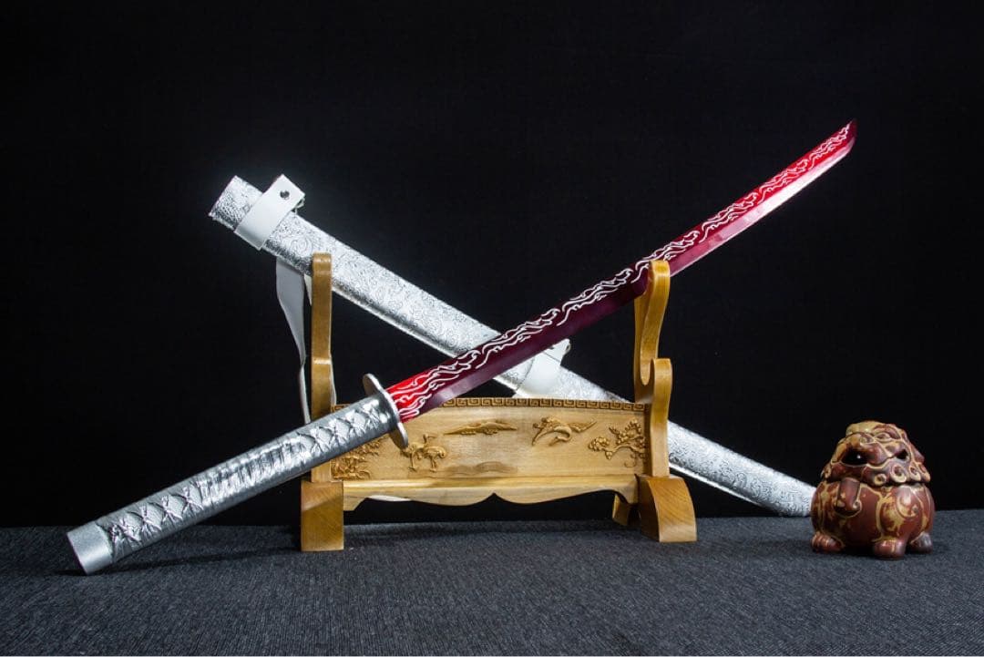 紅焔秀春刀 刀装具 模擬刀 日本刀 模造刀 武具