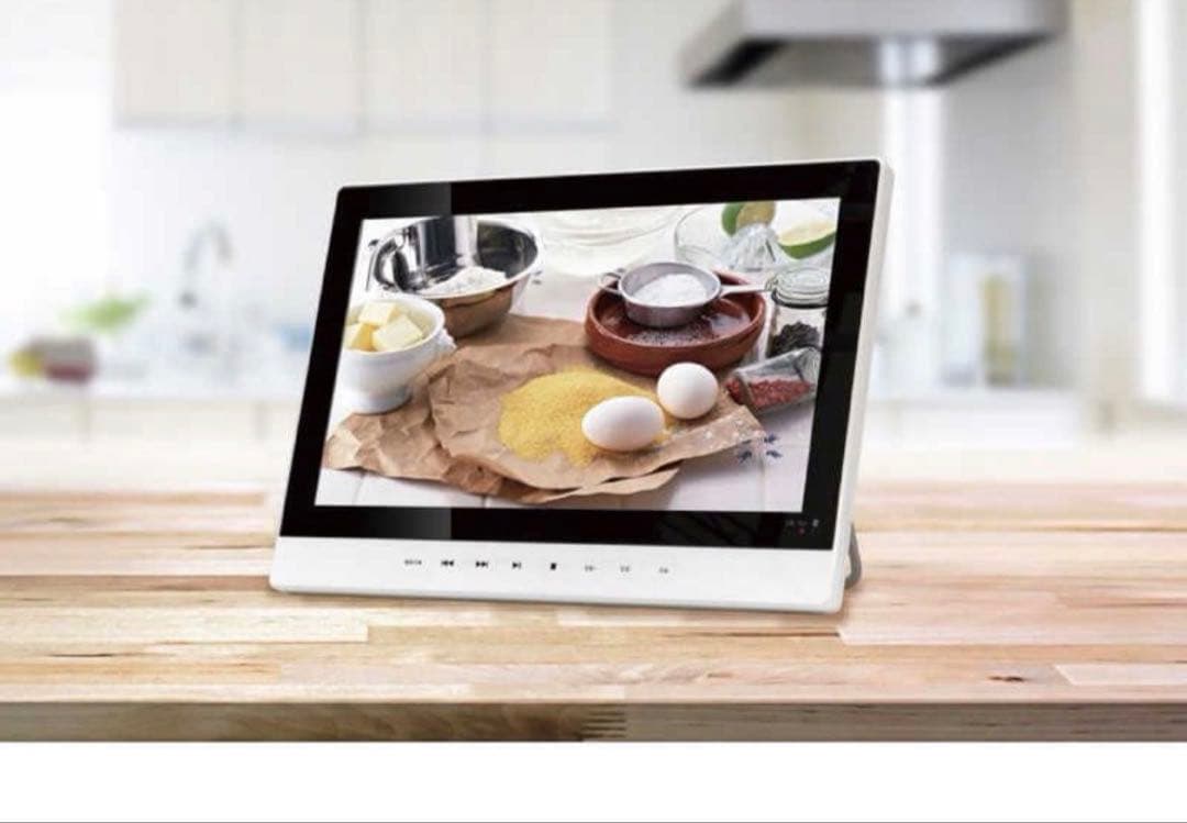 TEES 防水11.1型ポータブルDVDプレーヤー PD-M111-WH