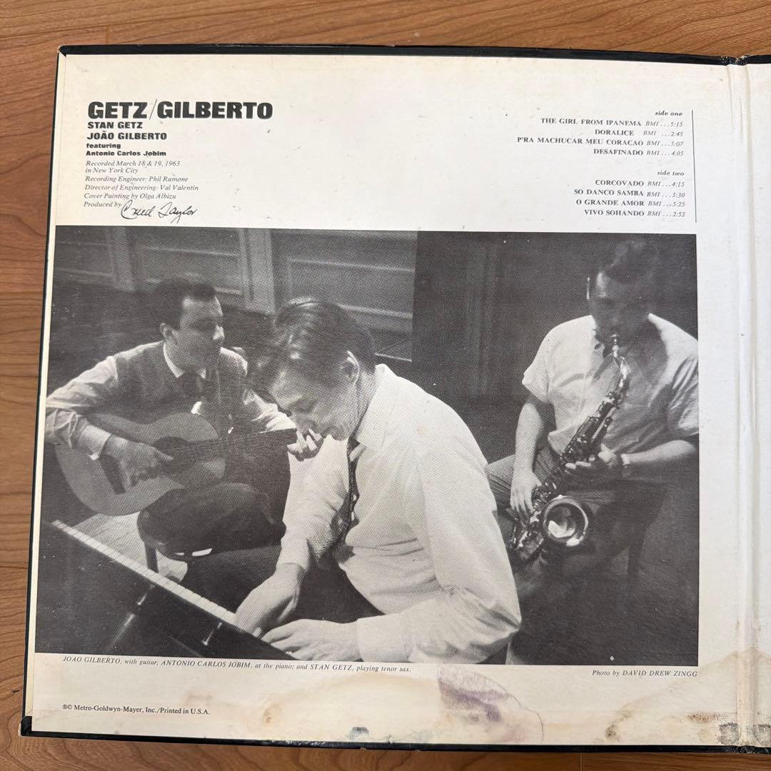 Getz / Gilberto V-8545 MONO USオリジナル
