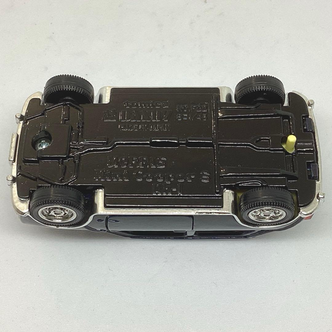トミカダンディF22 ミニクーパー S MK-I ユニオンジャックルーフレア美品