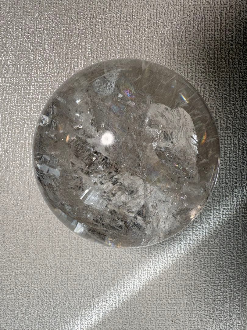 ブラジル産水晶　丸玉