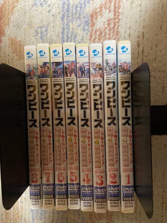TV版ワンピース　６thシーズン　空島　黄金の鐘編　全８巻セット