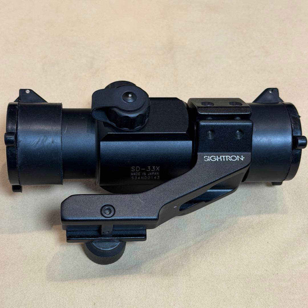 SIGHTRON SD-33X 専用マウント付き ドットサイト サイトロン