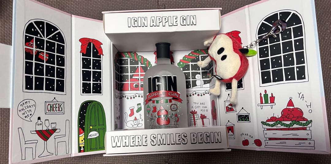 IGIN APPLE GIN ホリデーエディション　ピンク