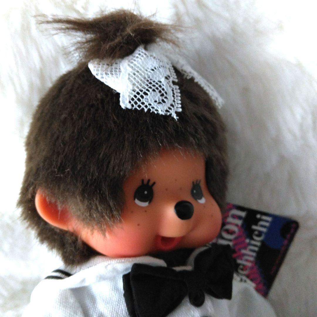 ファッション　モンチッチ　セーラー服　ボーダーシャツ　ぬいぐるみ　セキグチ