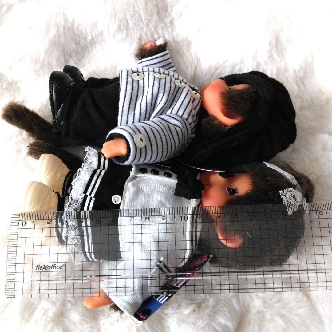 ファッション　モンチッチ　セーラー服　ボーダーシャツ　ぬいぐるみ　セキグチ
