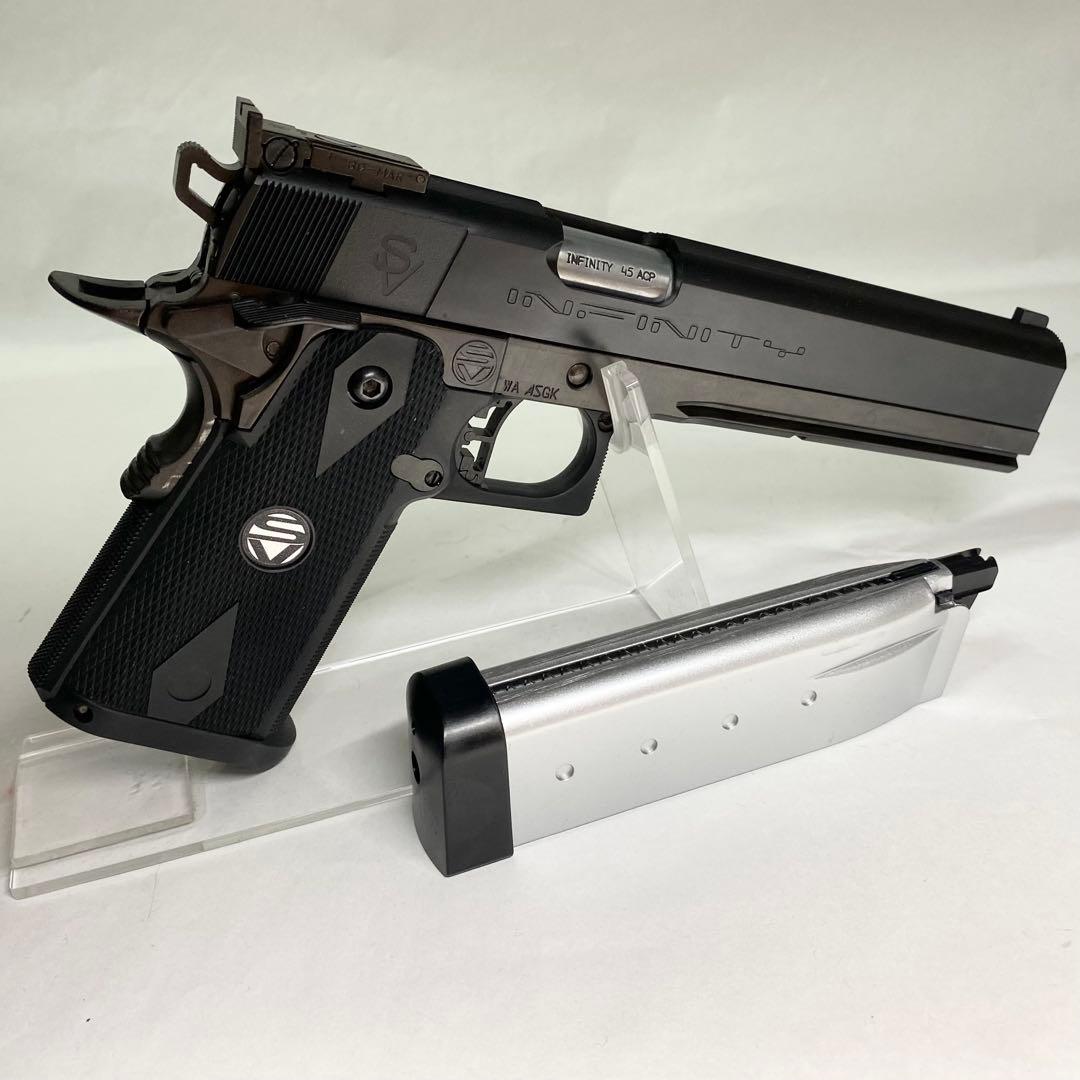 ウエスタンアームズ INFINITY 6.0 ガンブラック中古カスタム【WA】