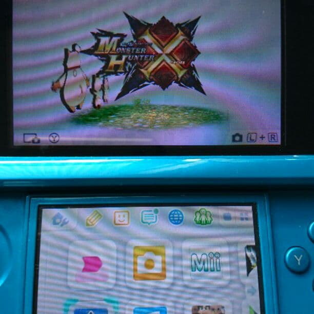 3DS モンスターハンタークロス付 充電器付