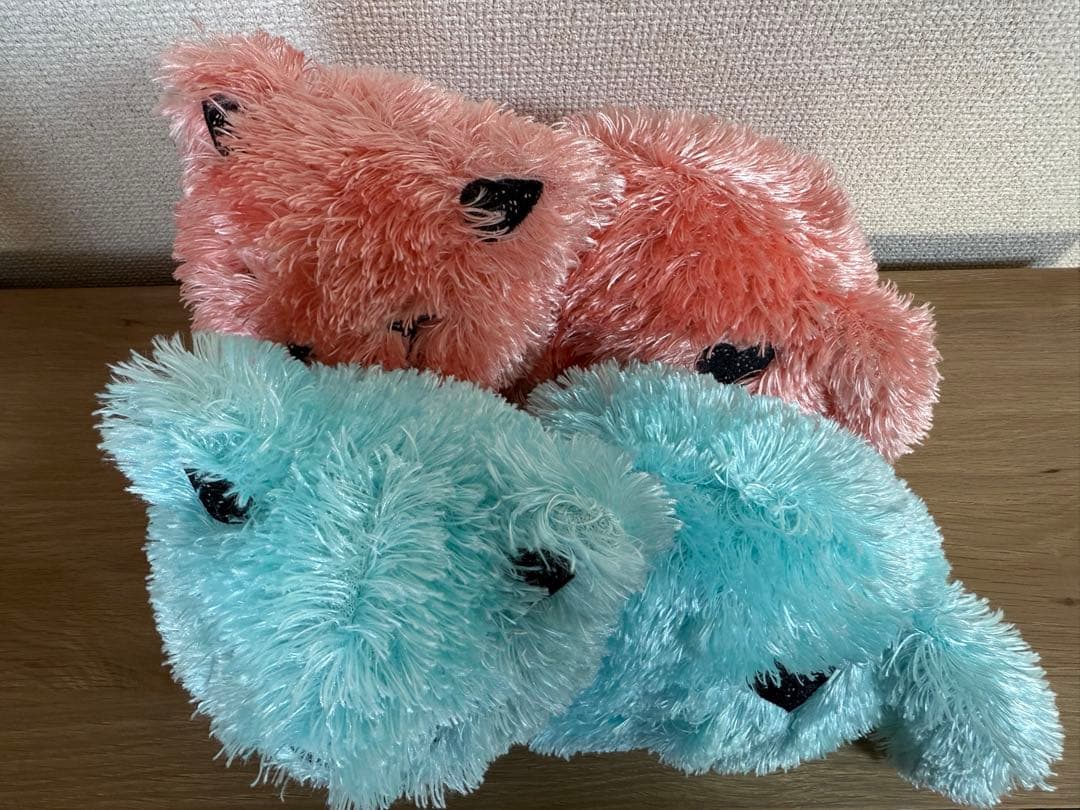 米津玄師　リイシューねこちゃん　PINK & MINT ぬいぐるみ