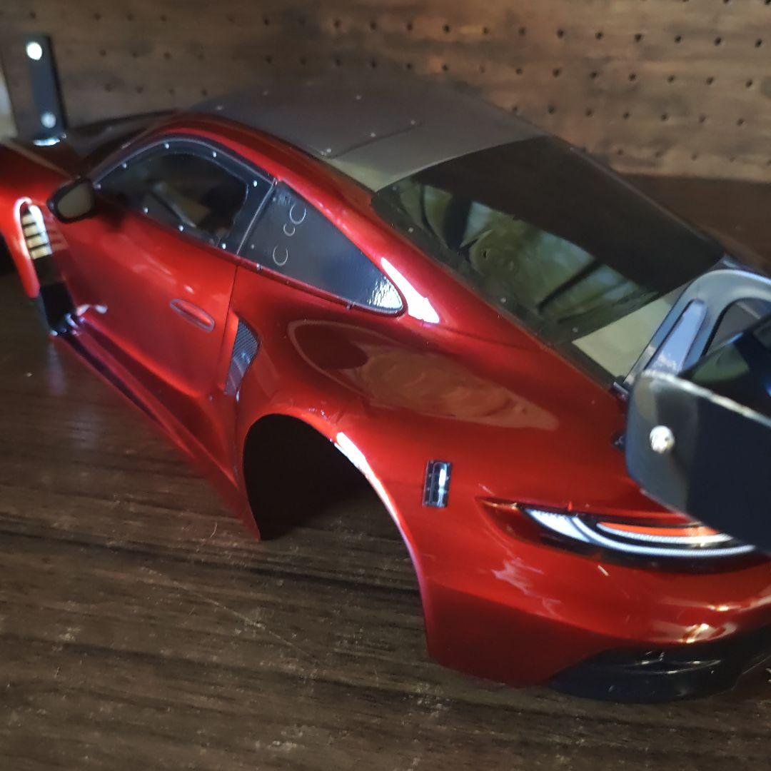 タミヤ　ポルシェ911 GT3 R ボディ　キャンディ塗装