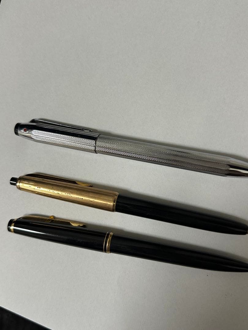 《*え様 モンブラン 筆記具 3点セット ボールペン2本 シャープペン1本