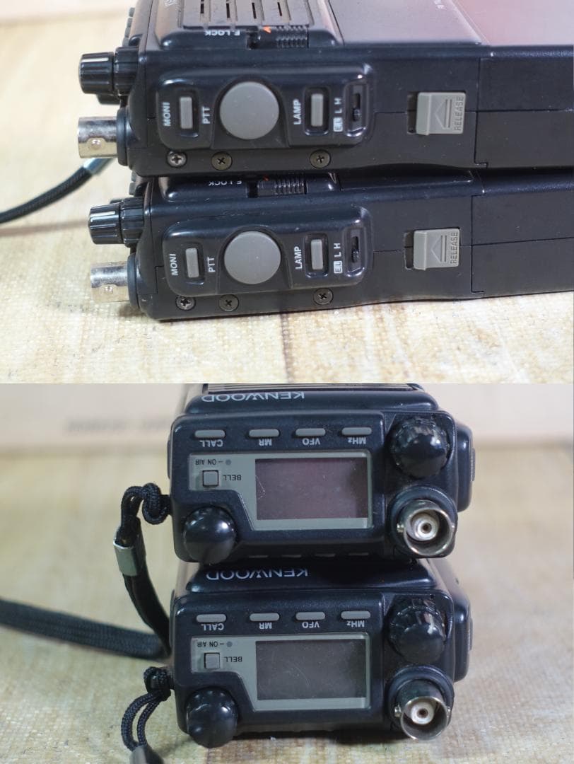 2台セット KENWOOD トランシーバー TH-25G ハンディトランシーバー