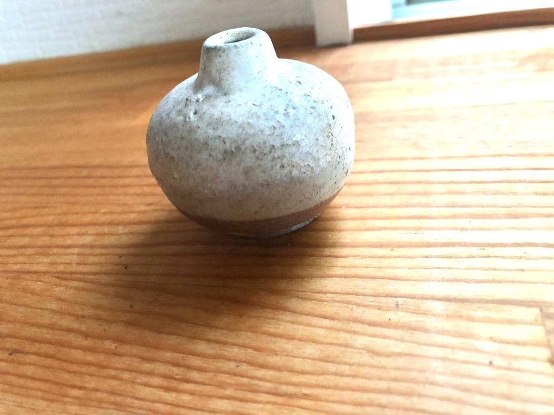 【タイ・骨董】宋胡録（スンコロク）白釉 小壺（1301年~1600年）