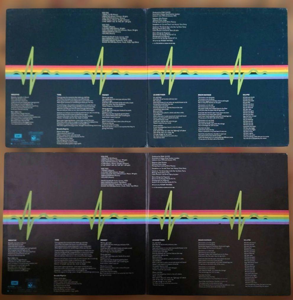 洋楽 UK2nd/Pink FloydTheDarkSideOf TheMoon