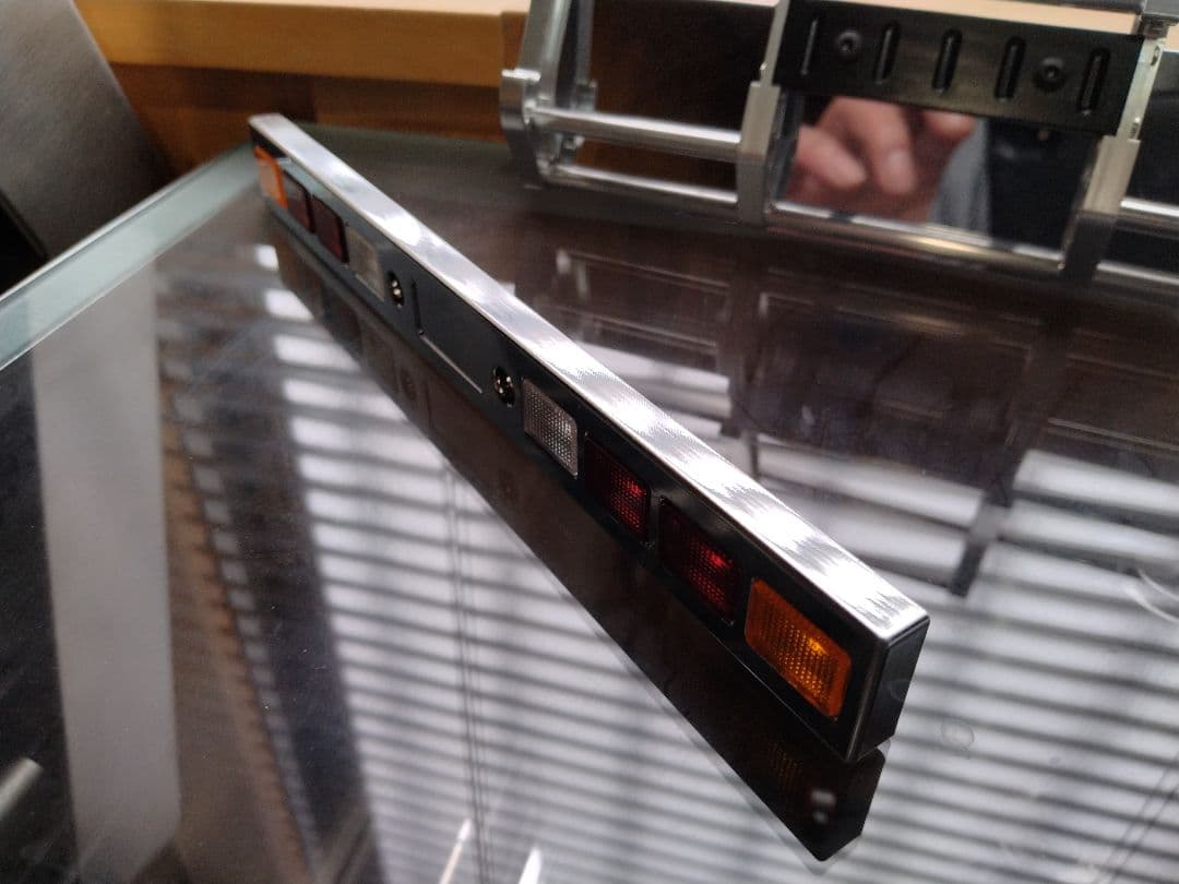 【新品】タミヤ1/14キングハウラー系 金属製バンパー前後セット