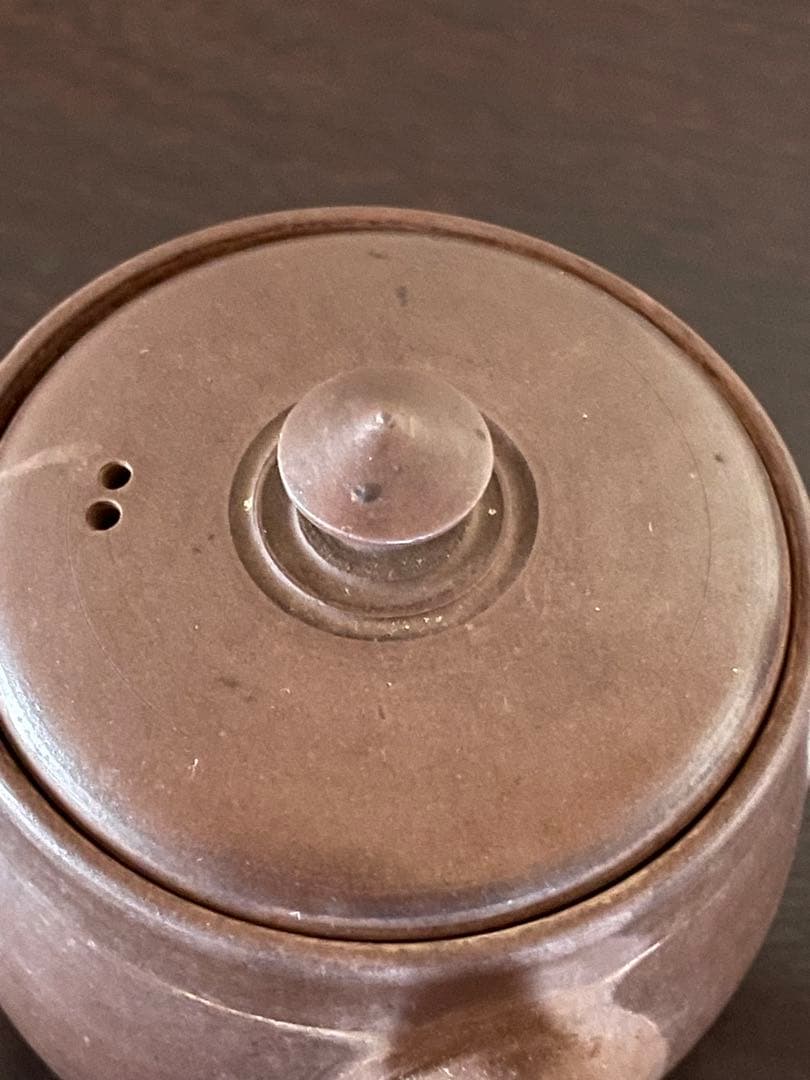 萬古焼の急須　銘　白山