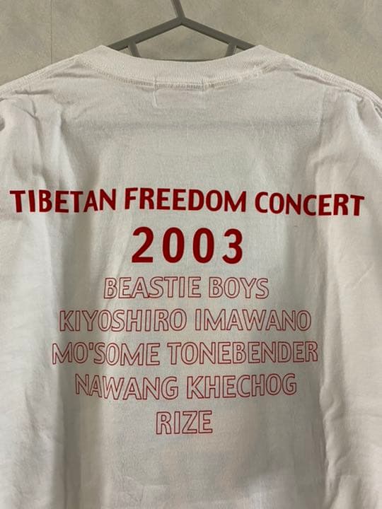 TIBETAN FREEDOM CONCERT 2003 Tシャツ 忌野清志郎