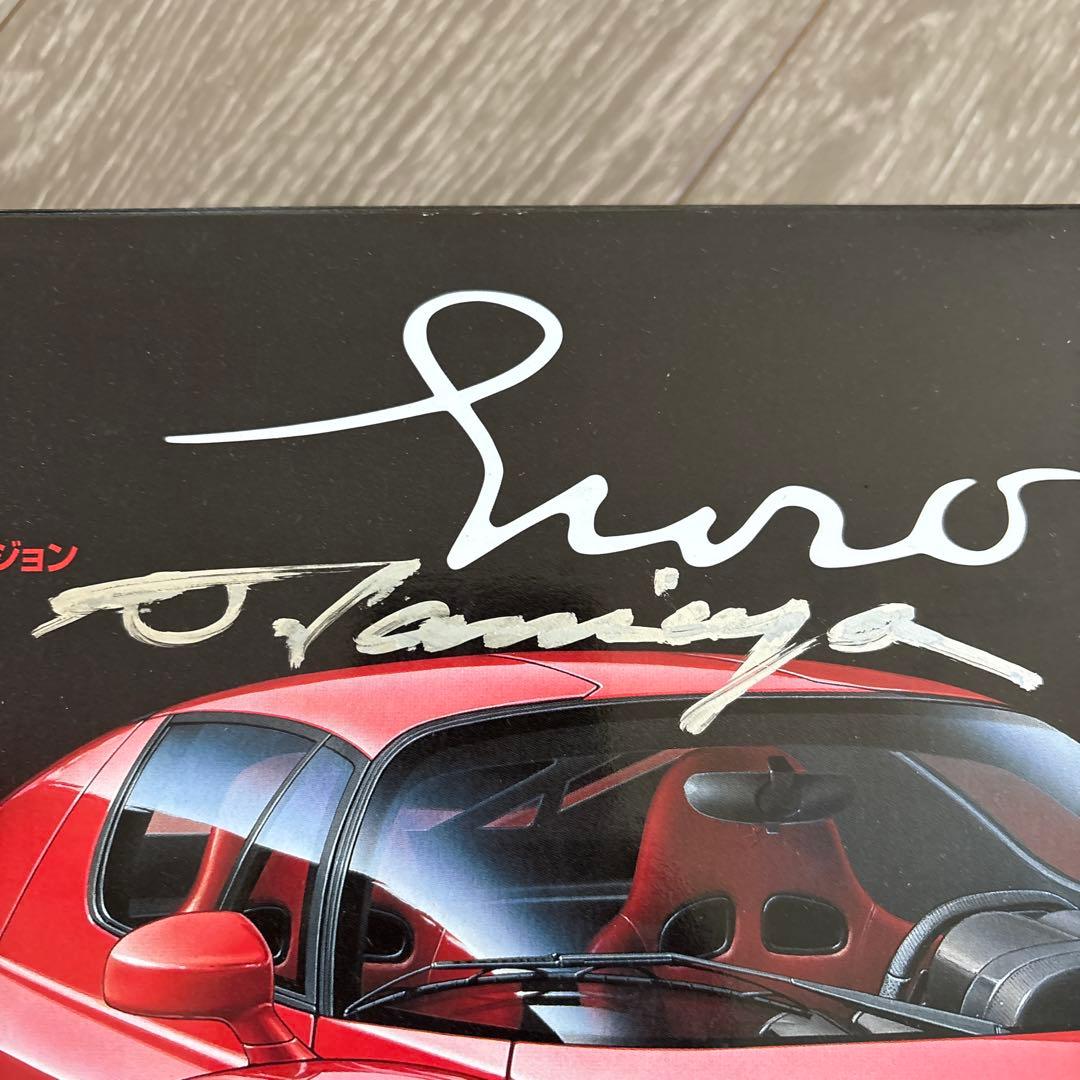 故田宮会長サイン入り！催事場限定フルビューTAMIYA ENZO FERRARI