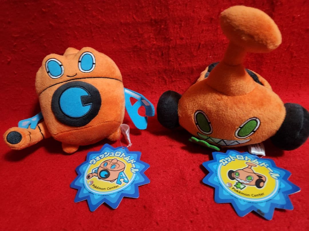 ポケモンセンター　ウォッシュロトムドール　ポケドール　　カットロトム　ぬいぐるみ