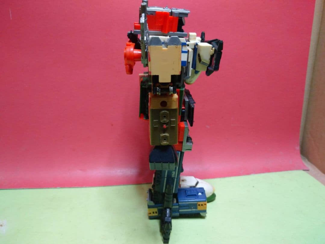 ライデンではありません!超激レア30年物中古品タカラ ダイアクロン トレインロボ