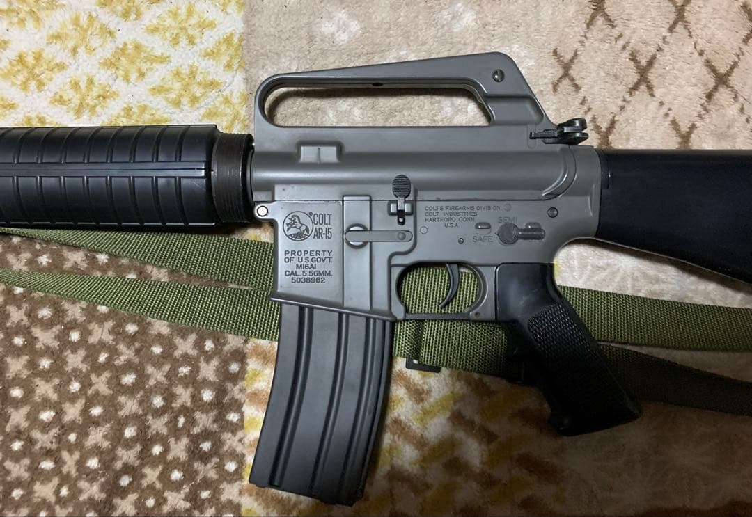 限定値下げ！初速92m/s 東京マルイ　M16風　スタンダード電動ガンカスタム品