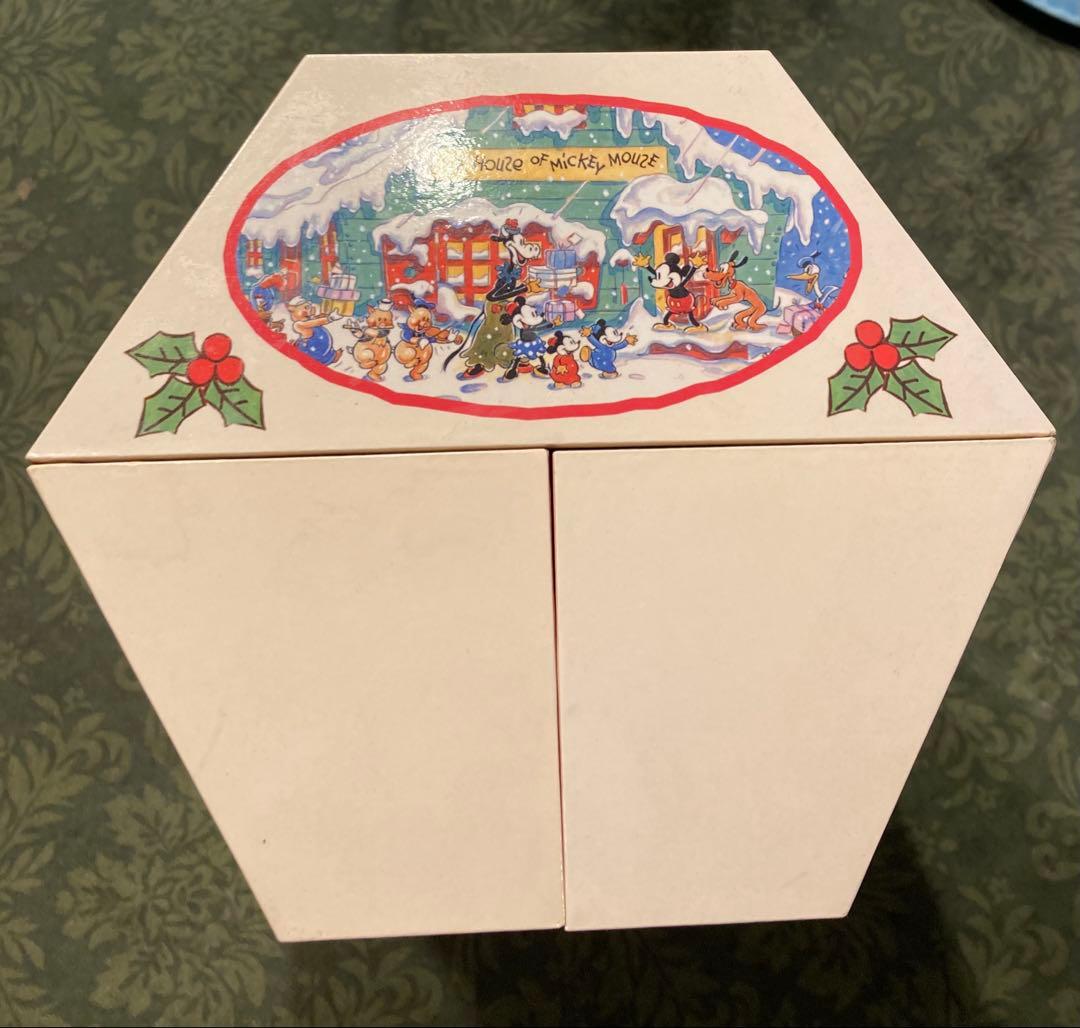 クリスマス　オルゴール　アクセサリーケース　ディズニー
