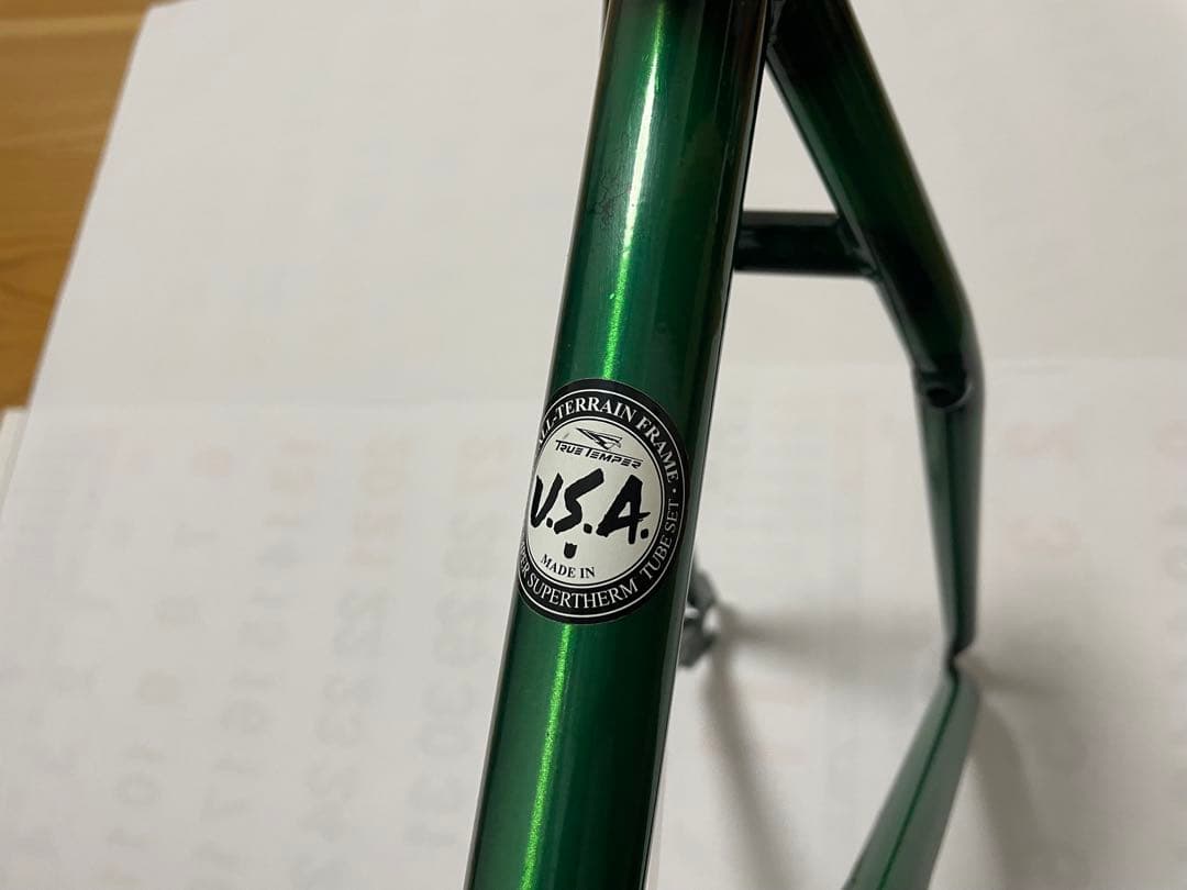 自転車本体 BMX S&M ATF Frame rasta 20.5