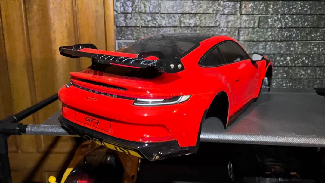 未使用 ポルシェ 911 GT3 タミヤ ボディ