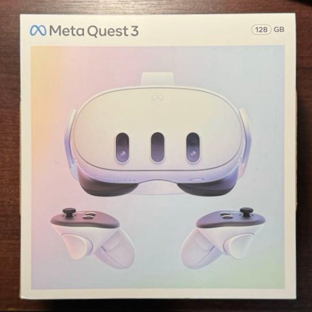  Quest 3 128GB 4点セット ストラップ/ケース/ケーブル