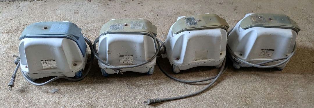 ジャンク 4台セット② ブロワー　FP-60 60HT NZ等 吐出風量60L/