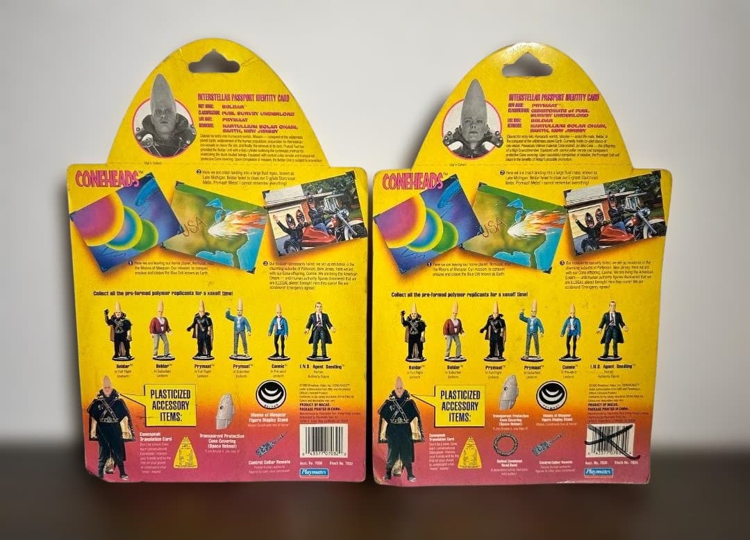 CONEHEADS コーンヘッズ　フィギュアセット