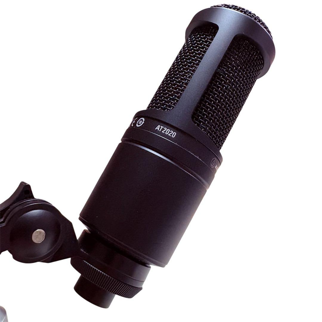 極美品✨audio-technica AT2020 ＋ AT8652 ケーブル付