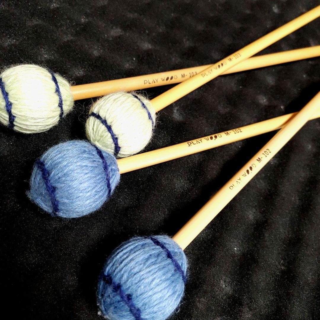 マリンバ用マレット 6組